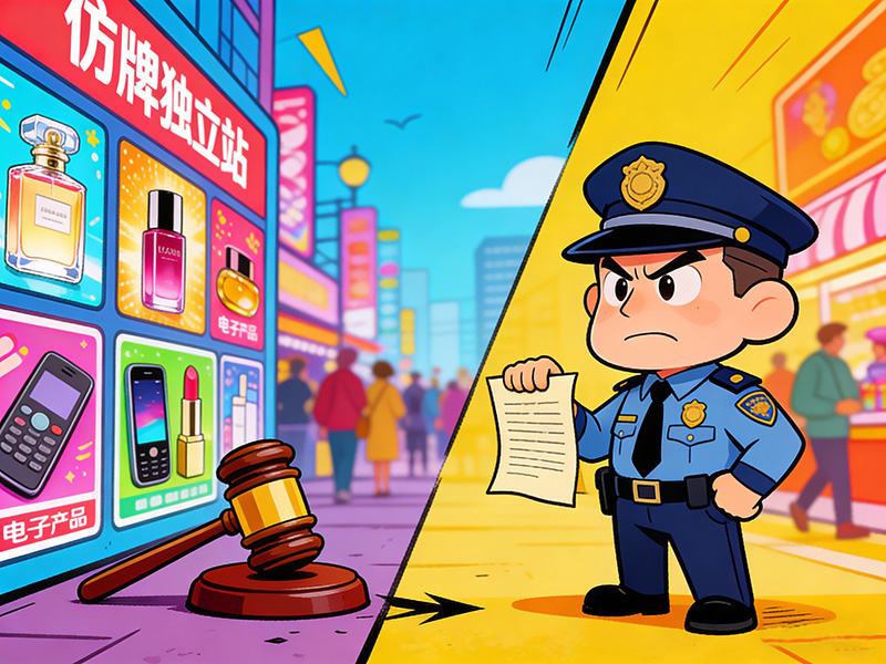 仿牌独立站行业现状